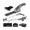 Trimmers Sun Joe 7.2-Volt 2-in-1 Cordless Grass Shear And Hedge Trimmer With Extension Pole, Gray
