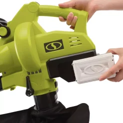 Leaf Blowers Sun Joe 48-Volt 155 MPH 388 CFM Electric Cordless Blower/Vacuum/Mulcher Kit With 2 X 2.0 Ah Batteries + Charger 6 Leaf Blowers Sun Joe 48-Volt 155 MPH 388 CFM Electric Cordless Blower/Vacuum/Mulcher Kit With 2 X 2.0 Ah Batteries + Charger -cuisinart shop sun joe cordless leaf blowers 24v x2 bvm143 lte 44 1000