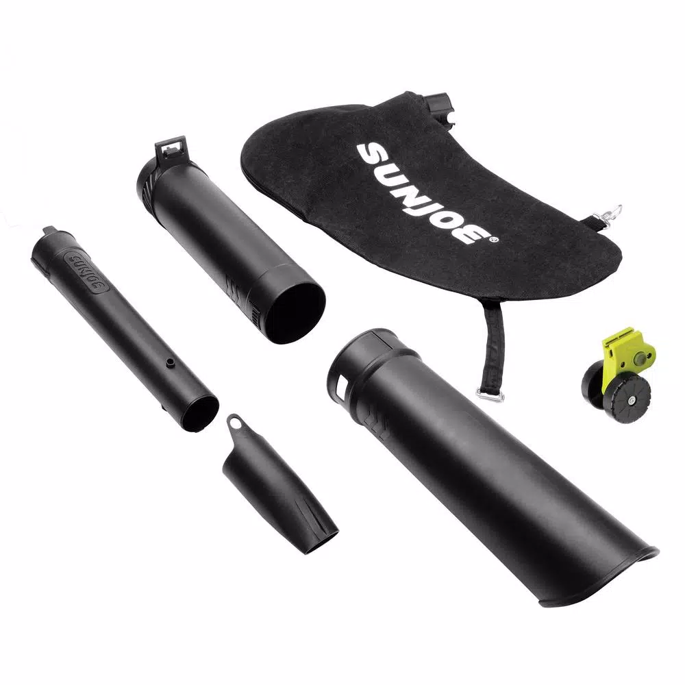Leaf Blowers Sun Joe 200 MPH 350 CFM 40-Volt Cordless Electric Handheld Leaf Blower/Vacuum/Mulcher Kit With 5.0 Ah Battery + Charger - Image 6