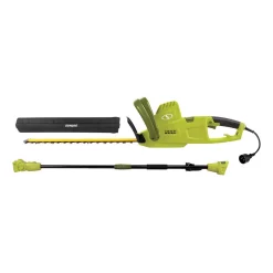 Trimmers Sun Joe Multi-Angle 19 In. 4.5 Amp Telescoping Convertible Electric Pole Hedge Trimmer