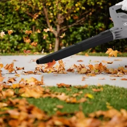 Leaf Blowers Sun Joe 155 MPH 200 CFM 6 Amp Electric Handheld Leaf Blower, Gray 4 Leaf Blowers Sun Joe 155 MPH 200 CFM 6 Amp Electric Handheld Leaf Blower, Gray -cuisinart shop sun joe electric leaf blowers sbj597e gry 4f 1000
