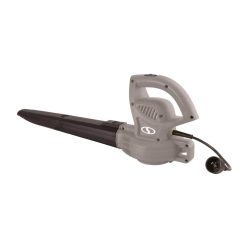Leaf Blowers Sun Joe 155 MPH 200 CFM 6 Amp Electric Handheld Leaf Blower, Gray