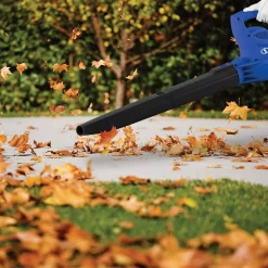 Leaf Blowers Sun Joe 155 MPH 200 CFM 6 Amp Electric Handheld Leaf Blower, Blue 4 Leaf Blowers Sun Joe 155 MPH 200 CFM 6 Amp Electric Handheld Leaf Blower, Blue -cuisinart shop sun joe electric leaf blowers sbj597e sjb 4f 1000