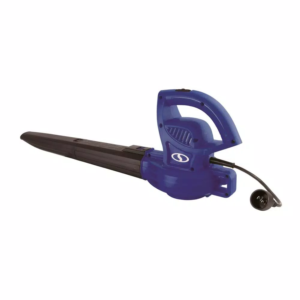 Sun Joe 155 MPH 200 CFM 6 Amp Electric Handheld Leaf Blower, Blue Leaf Blowers Sun Joe 155 MPH 200 CFM 6 Amp Electric Handheld Leaf Blower, Blue -cuisinart shop sun joe electric leaf blowers sbj597e sjb 64 1000