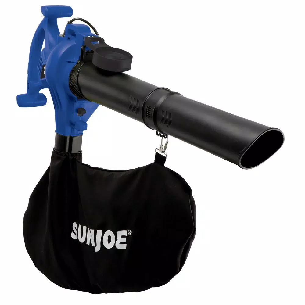 Leaf Blowers Sun Joe 240 MPH 300 CFM 13 Amp Electric Handheld 3-in-1 Leaf Blower/Vacuum/Mulcher, Blue 5 Leaf Blowers Sun Joe 240 MPH 300 CFM 13 Amp Electric Handheld 3-in-1 Leaf Blower/Vacuum/Mulcher, Blue - Image 3