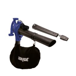 Leaf Blowers Sun Joe 240 MPH 300 CFM 13 Amp Electric Handheld 3-in-1 Leaf Blower/Vacuum/Mulcher, Blue
