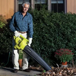 Leaf Blowers Sun Joe Leaf Blower Joe 200 Mph 450 CFM 3-in-1 Electric Leaf Blower Vacuum And Leaf Shredder 14 Leaf Blowers Sun Joe Leaf Blower Joe 200 Mph 450 CFM 3-in-1 Electric Leaf Blower Vacuum And Leaf Shredder -cuisinart shop sun joe electric leaf blowers sbj604e 1f 1000