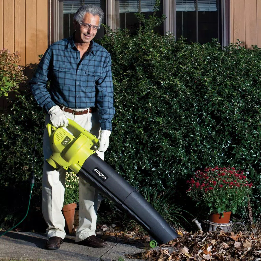 Leaf Blowers Sun Joe Leaf Blower Joe 200 Mph 450 CFM 3-in-1 Electric Leaf Blower Vacuum And Leaf Shredder 8 Leaf Blowers Sun Joe Leaf Blower Joe 200 Mph 450 CFM 3-in-1 Electric Leaf Blower Vacuum And Leaf Shredder - Image 6