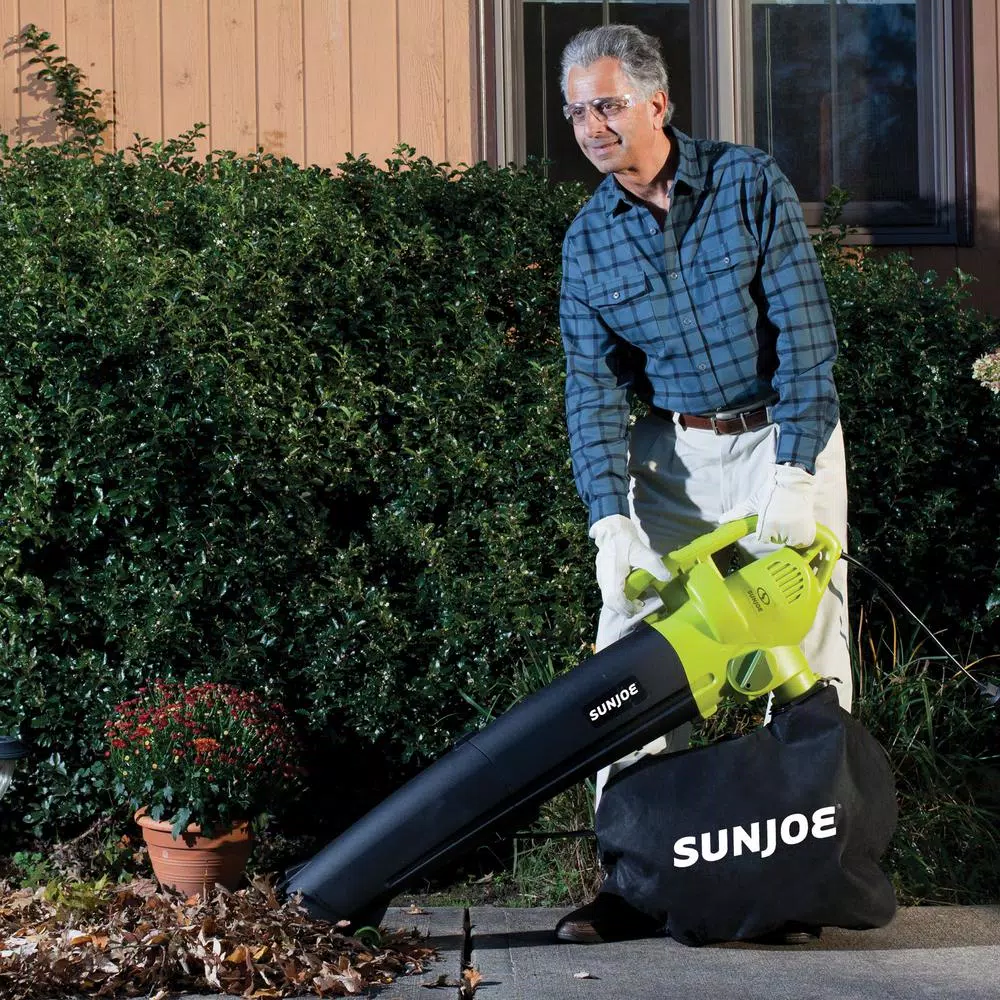 Leaf Blowers Sun Joe Leaf Blower Joe 200 Mph 450 CFM 3-in-1 Electric Leaf Blower Vacuum And Leaf Shredder 9 Leaf Blowers Sun Joe Leaf Blower Joe 200 Mph 450 CFM 3-in-1 Electric Leaf Blower Vacuum And Leaf Shredder - Image 7