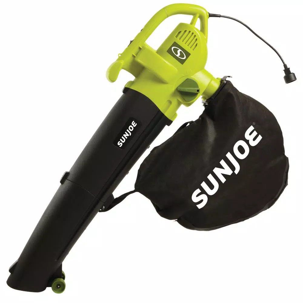 Leaf Blowers Sun Joe Leaf Blower Joe 200 Mph 450 CFM 3-in-1 Electric Leaf Blower Vacuum And Leaf Shredder 3 Leaf Blowers Sun Joe Leaf Blower Joe 200 Mph 450 CFM 3-in-1 Electric Leaf Blower Vacuum And Leaf Shredder