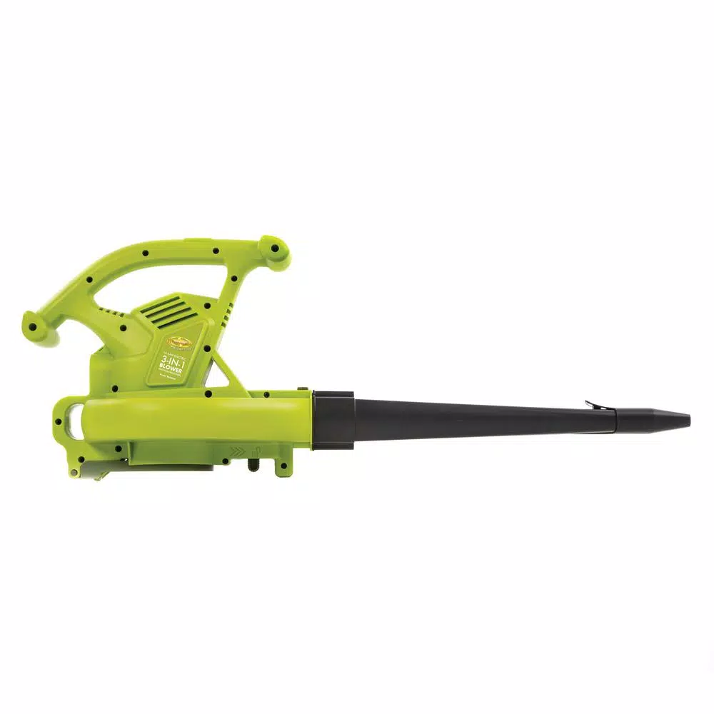 Sun Joe 250 MPH 440 CFM 14 Amp Electric Handheld Blower/Vacuum/Mulcher in Green Leaf Blowers Sun Joe 250 MPH 440 CFM 14 Amp Electric Handheld Blower/Vacuum/Mulcher In Green -cuisinart shop sun joe electric leaf blowers sbj605e 66 1000