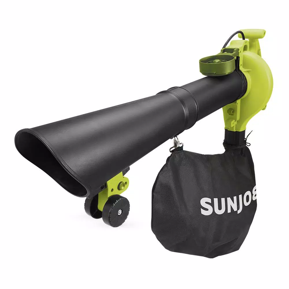 Sun Joe 250 MPH 440 CFM 14 Amp Electric Handheld Blower/Vacuum/Mulcher in Green Leaf Blowers Sun Joe 250 MPH 440 CFM 14 Amp Electric Handheld Blower/Vacuum/Mulcher In Green -cuisinart shop sun joe electric leaf blowers sbj605e 76 1000