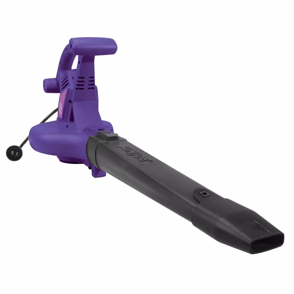 Leaf Blowers Sun Joe 250 MPH 440 CFM 14 Amp Electric Handheld Blower/Vacuum/Mulcher With Gutter Attachment, Purple 6 Leaf Blowers Sun Joe 250 MPH 440 CFM 14 Amp Electric Handheld Blower/Vacuum/Mulcher With Gutter Attachment, Purple - Image 4