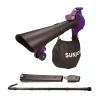 Leaf Blowers Sun Joe 250 MPH 440 CFM 14 Amp Electric Handheld Blower/Vacuum/Mulcher With Gutter Attachment, Purple 2 Leaf Blowers Sun Joe 250 MPH 440 CFM 14 Amp Electric Handheld Blower/Vacuum/Mulcher With Gutter Attachment, Purple -cuisinart shop sun joe electric leaf blowers sbj606e ga prp 64 1000
