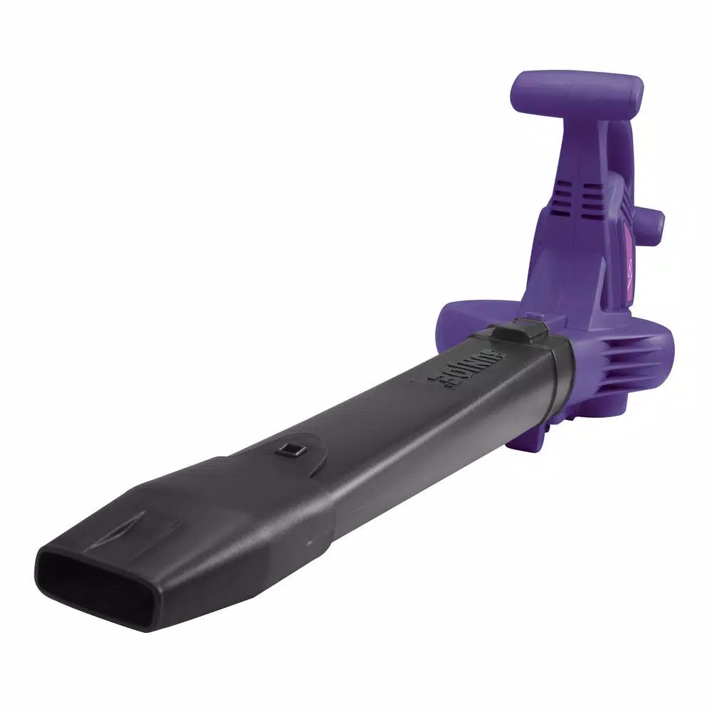 Leaf Blowers Sun Joe 250 MPH 440 CFM 14 Amp Electric Handheld Blower/Vacuum/Mulcher With Gutter Attachment, Purple 4 Leaf Blowers Sun Joe 250 MPH 440 CFM 14 Amp Electric Handheld Blower/Vacuum/Mulcher With Gutter Attachment, Purple - Image 2