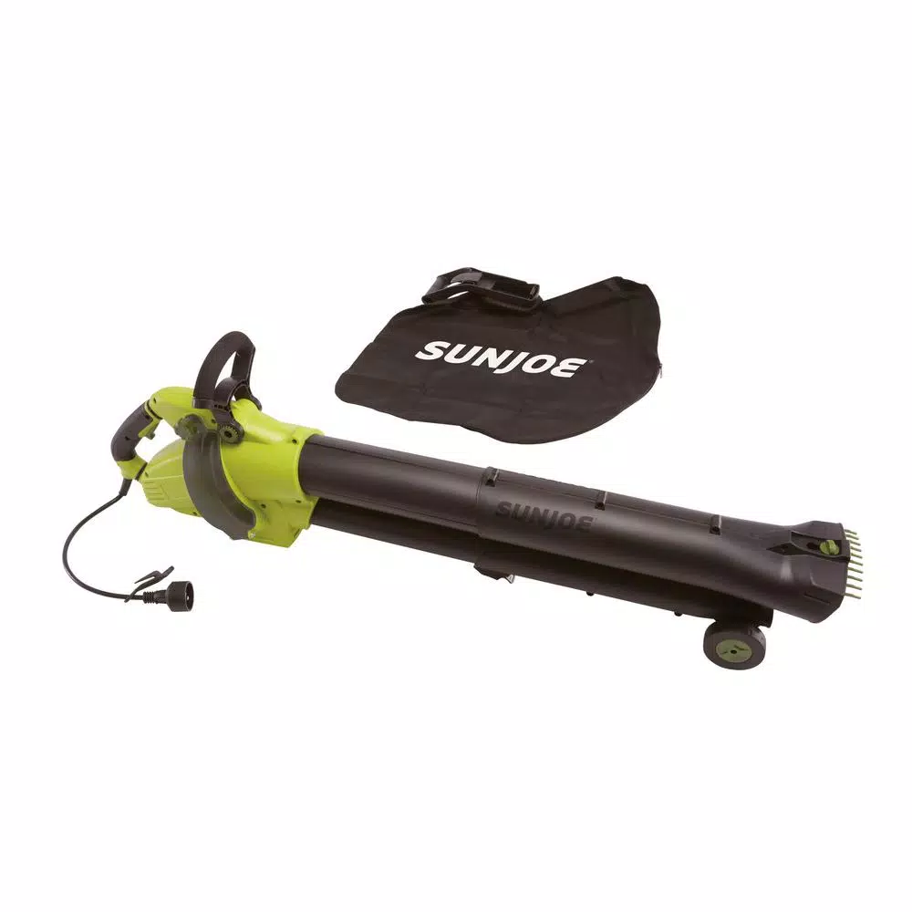 Leaf Blowers Sun Joe 200 MPH 615 CFM 13 Amp Variable-Speed All-in-One Electric Blower/Vacuum/Mulcher 3 Leaf Blowers Sun Joe 200 MPH 615 CFM 13 Amp Variable-Speed All-in-One Electric Blower/Vacuum/Mulcher