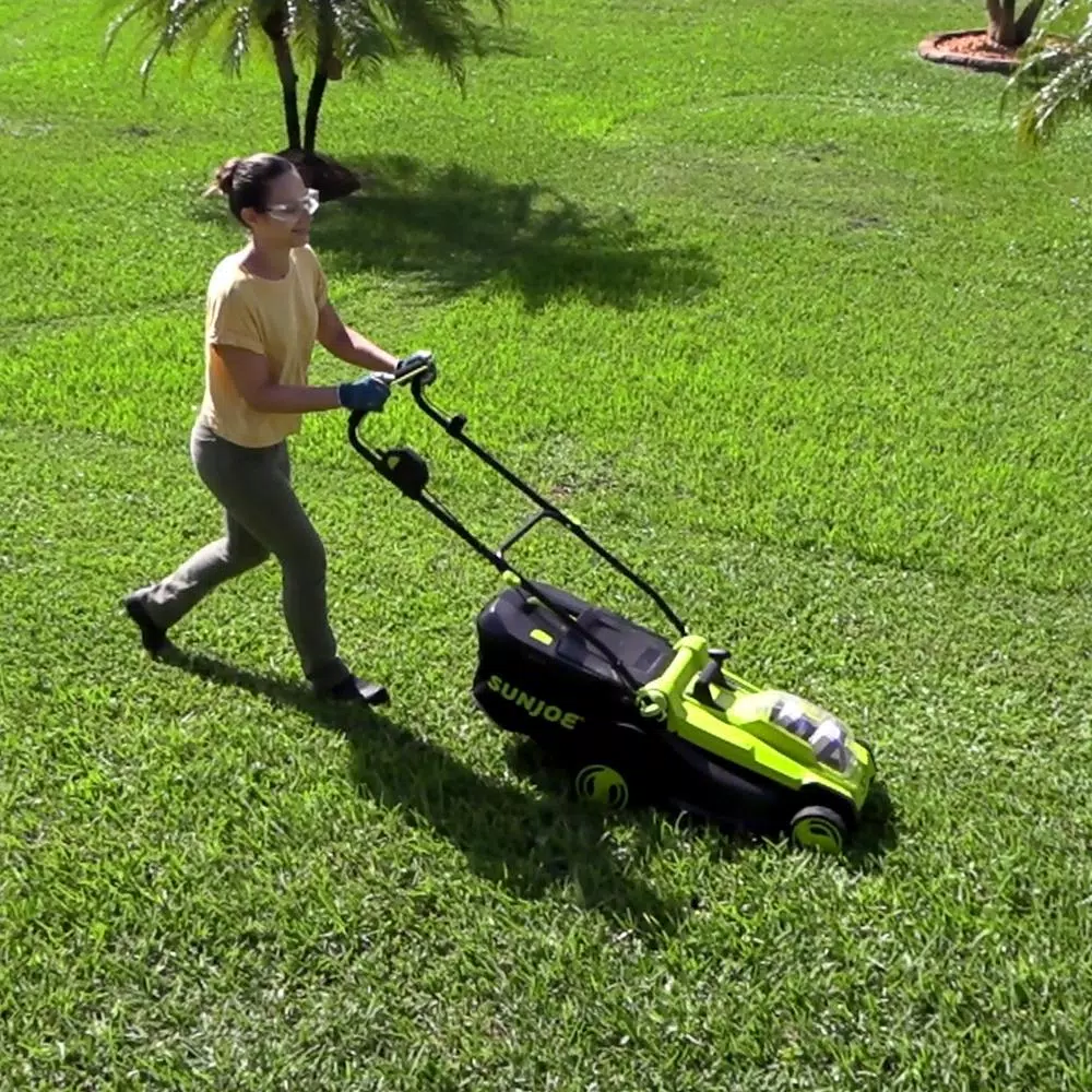 Lawn Mowers Sun Joe 17 In. 48-Volt ION+ Cordless Electric Walk Behind Push Lawn Mower (Tool Only) 4 Lawn Mowers Sun Joe 17 In. 48-Volt ION+ Cordless Electric Walk Behind Push Lawn Mower (Tool Only) - Image 2