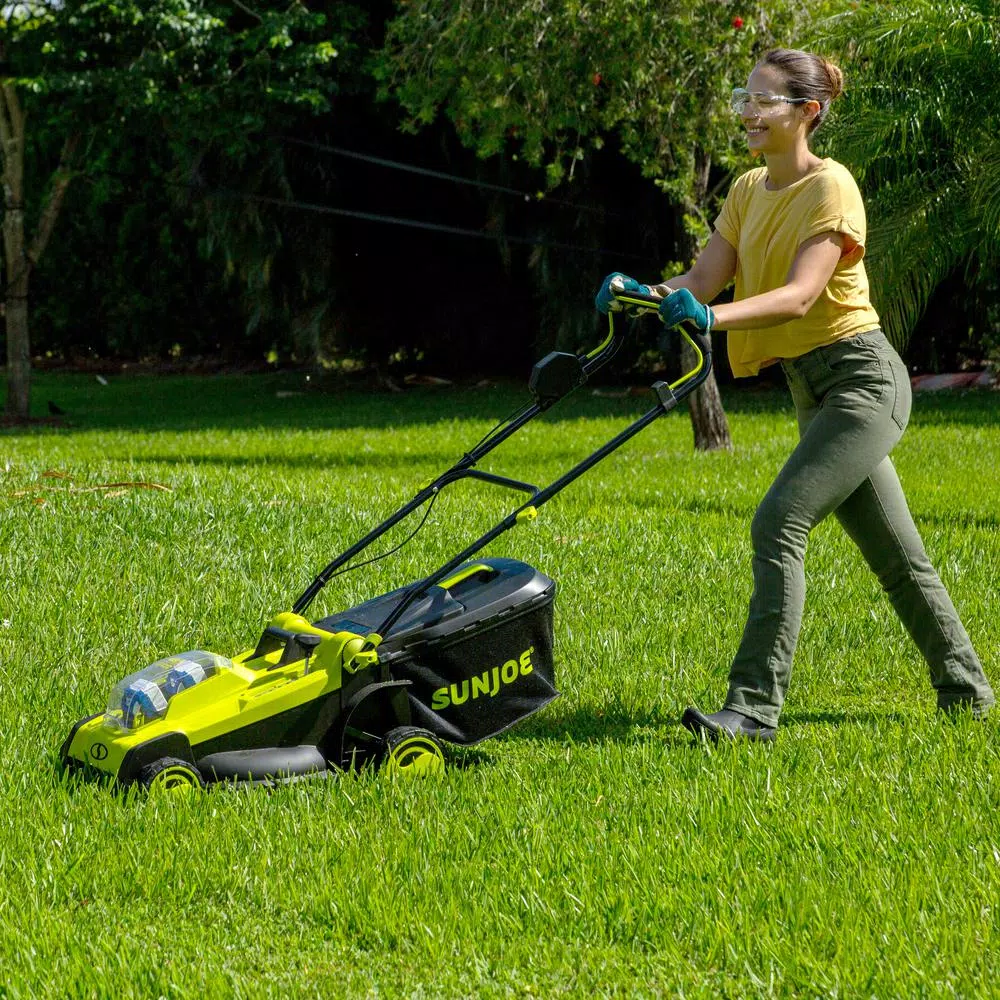 Lawn Mowers Sun Joe 17 In. 48-Volt ION+ Cordless Electric Walk Behind Push Lawn Mower (Tool Only) 11 Lawn Mowers Sun Joe 17 In. 48-Volt ION+ Cordless Electric Walk Behind Push Lawn Mower (Tool Only) - Image 9
