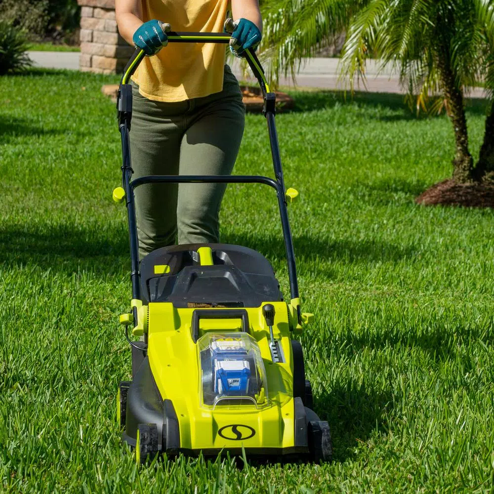 Lawn Mowers Sun Joe 17 In. 48-Volt ION+ Cordless Electric Walk Behind Push Lawn Mower (Tool Only) 10 Lawn Mowers Sun Joe 17 In. 48-Volt ION+ Cordless Electric Walk Behind Push Lawn Mower (Tool Only) - Image 8