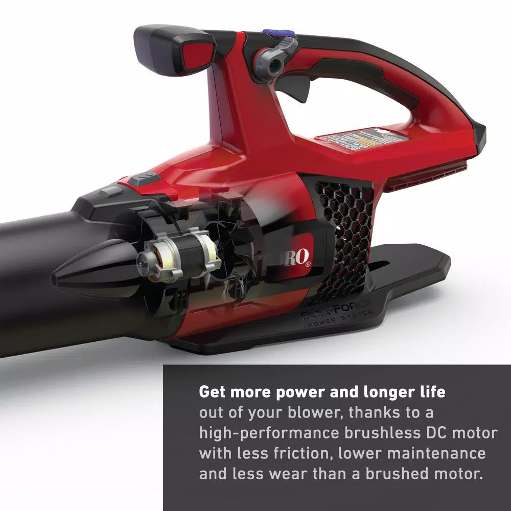 Toro 115 MPH 605 CFM 60-Volt Max Lithium-Ion Brushless Cordless Leaf Blower – Battery and Charger Not Included Leaf Blowers Toro 115 MPH 605 CFM 60-Volt Max Lithium-Ion Brushless Cordless Leaf Blower – Battery And Charger Not Included -cuisinart shop toro cordless leaf blowers 51820t a0 1000