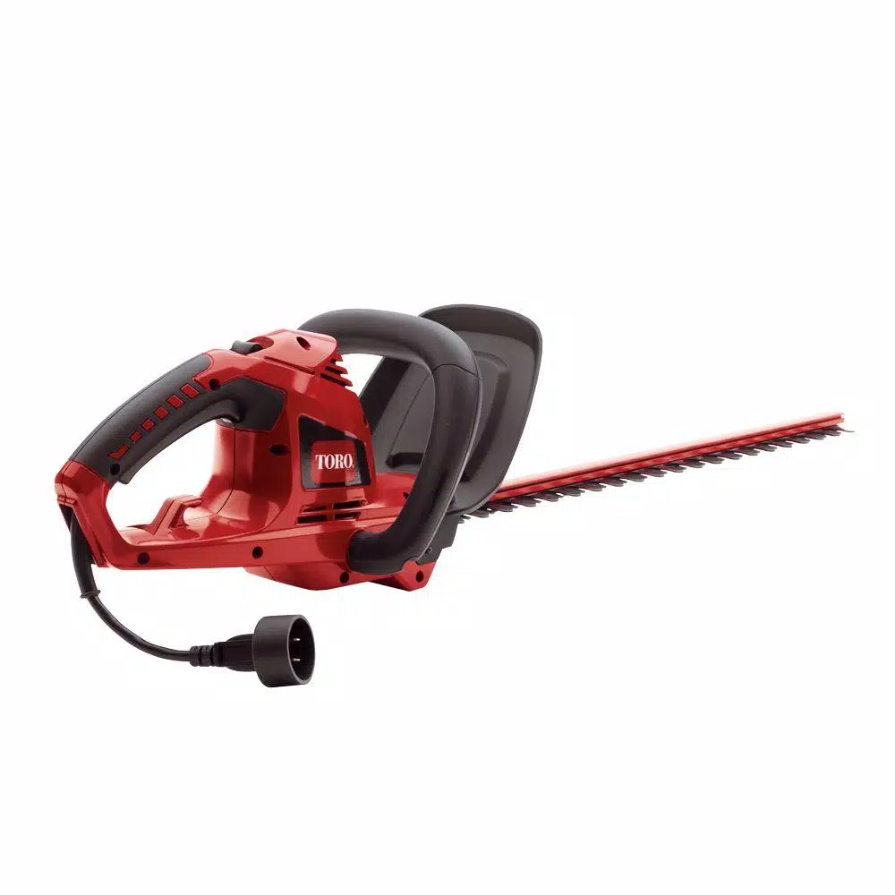 Toro 22 in. 4.0-Amp Electric Corded Hedge Trimmer, Gripped Handle with Dual Action Blades Trimmers Toro 22 In. 4.0-Amp Electric Corded Hedge Trimmer, Gripped Handle With Dual Action Blades -cuisinart shop toro electric hedge trimmers 51490 64 1000