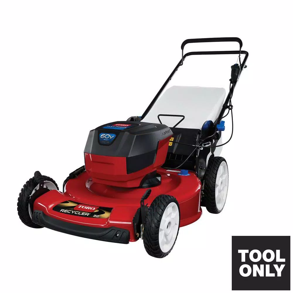 Lawn Mowers Toro 22 In. Recycler 60-Volt Max Lithium-Ion Cordless Battery Walk Behind Push Lawn Mower – Battery/Charger Not Included - Image 3
