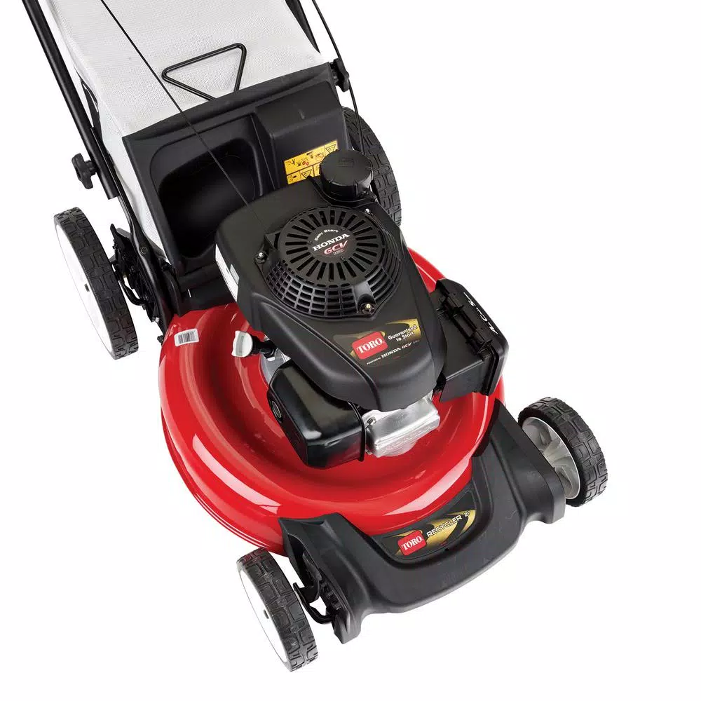 Lawn Mowers Toro Recycler 21 In. 160 Cc Honda Engine High-Wheel Gas Walk Behind Push Lawn Mower - Image 5
