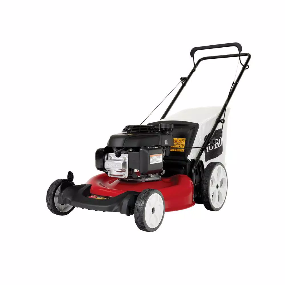 Lawn Mowers Toro Recycler 21 In. 160 Cc Honda Engine High-Wheel Gas Walk Behind Push Lawn Mower - Image 3