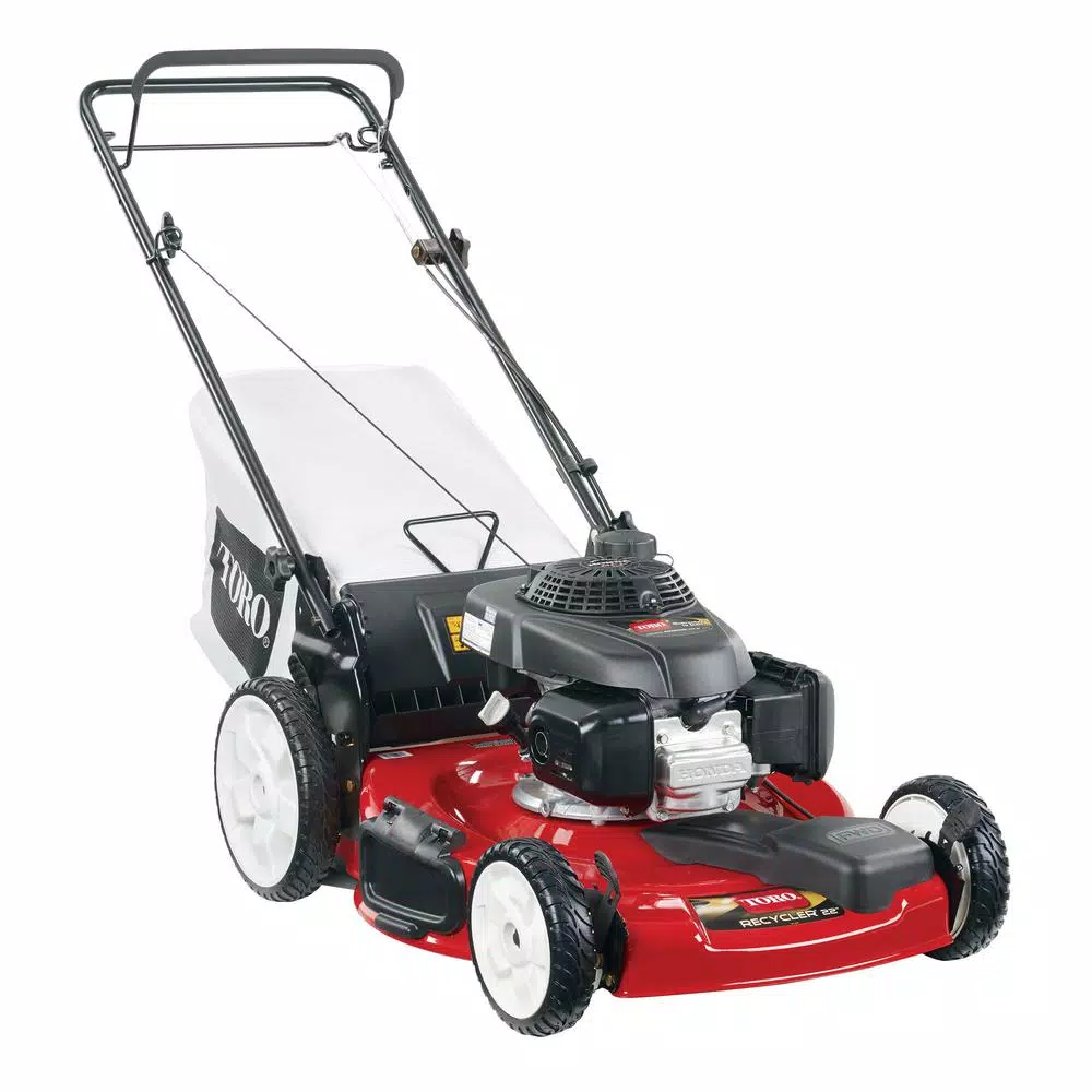 Lawn Mowers Toro 22 In. Honda High Wheel Variable Speed Gas Walk Behind Self Propelled Lawn Mower