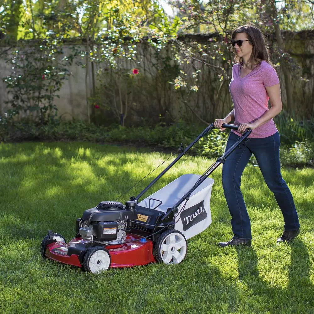 Lawn Mowers Toro 22 In. Honda High Wheel Variable Speed Gas Walk Behind Self Propelled Lawn Mower - Image 2