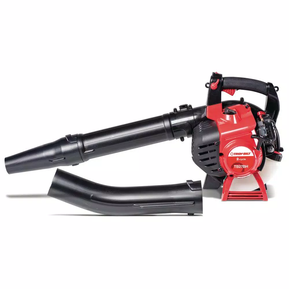 Leaf Blowers Troy-Bilt 205 MPH 450 CFM 27 Cc 2-Cycle Full-Crank Engine Gas Leaf Blower 3 Leaf Blowers Troy-Bilt 205 MPH 450 CFM 27 Cc 2-Cycle Full-Crank Engine Gas Leaf Blower