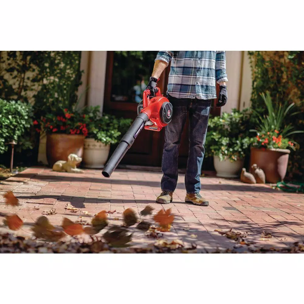 Troy-Bilt 200 MPH 430 CFM 2-Cycle 25cc Gas Handheld Leaf Blower Leaf Blowers Troy-Bilt 200 MPH 430 CFM 2-Cycle 25cc Gas Handheld Leaf Blower -cuisinart shop troy bilt gas leaf blowers tb430 1f 1000