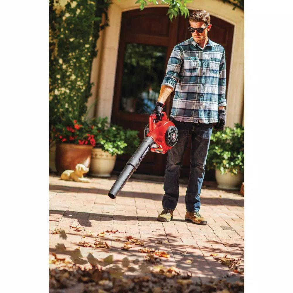 Troy-Bilt 200 MPH 430 CFM 2-Cycle 25cc Gas Handheld Leaf Blower Leaf Blowers Troy-Bilt 200 MPH 430 CFM 2-Cycle 25cc Gas Handheld Leaf Blower -cuisinart shop troy bilt gas leaf blowers tb430 fa 1000
