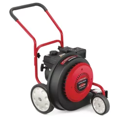 Leaf Blowers Troy-Bilt 150 MPH 1000 CFM 208 Cc Walk-Behind Gas Blower With 90-Degree Front Discharge Chute