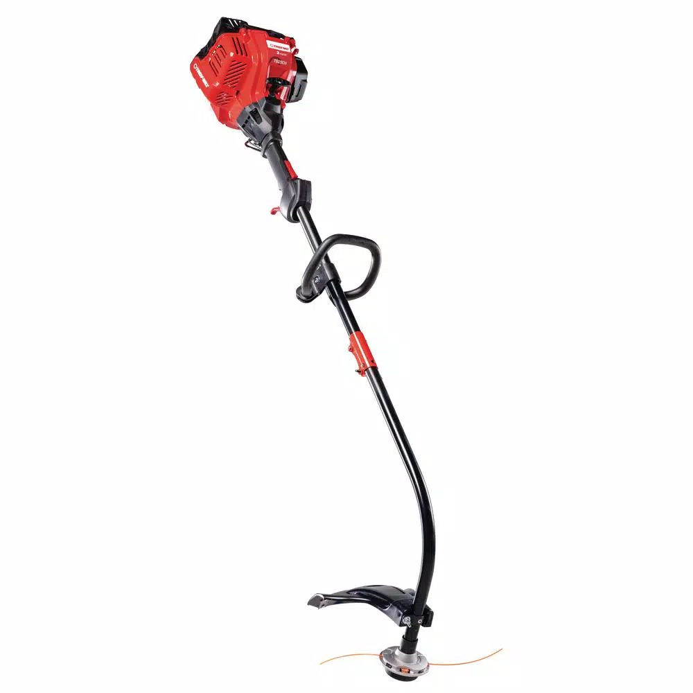 Trimmers Troy-Bilt 25 Cc Gas 2-Cycle Curved Shaft Trimmer With Attachment Capabilities 3 Trimmers Troy-Bilt 25 Cc Gas 2-Cycle Curved Shaft Trimmer With Attachment Capabilities