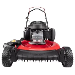 Lawn Mowers Troy-Bilt 21 In. 160 Cc Honda Gas Walk Behind Push Mower With High Rear Wheels And 3-in-1 Cutting TriAction Cutting System -cuisinart shop troy bilt push lawn mowers tb160 fa 1000