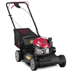 Lawn Mowers Troy-Bilt XP 21 In. 149 Cc Gas Vertical Storage Walk Behind Self Propelled Lawn Mower With 3-in-1 TriAction Cutting System -cuisinart shop troy bilt self propelled lawn mowers tb260 xp space saver 4f 1000