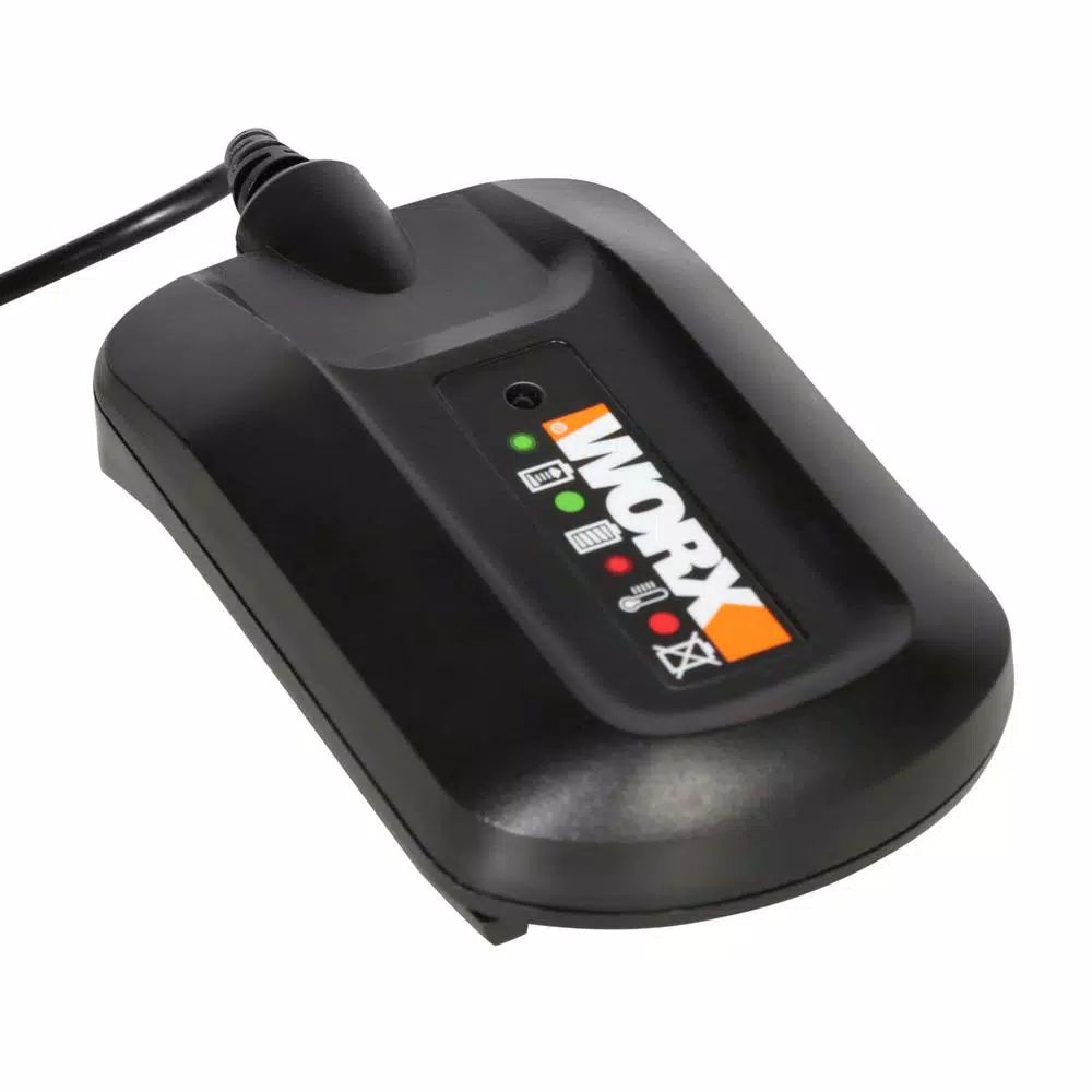 Leaf Blowers Worx POWER SHARE 20-Volt 120 MPH 80 CFM Cordless Battery Leaf Blower / Sweeper (2Ah Battery, Charger & Accessories Included) 8 Leaf Blowers Worx POWER SHARE 20-Volt 120 MPH 80 CFM Cordless Battery Leaf Blower / Sweeper (2Ah Battery, Charger & Accessories Included) - Image 6
