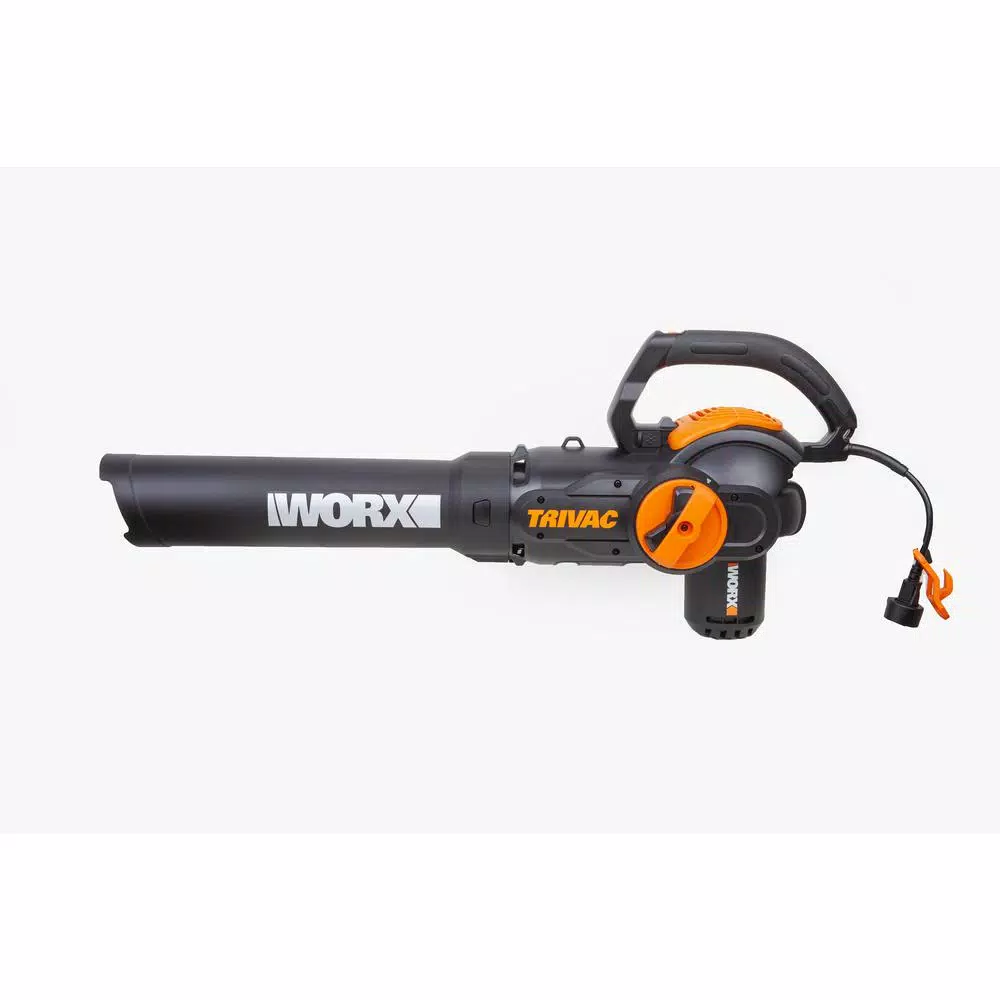 Worx 70 MPH 620 CFM 12-Amp Electric 3-in-1 Blower/Mulcher/Yard Vacuum Handheld Trivac with Shoulder Strap Leaf Blowers Worx 70 MPH 620 CFM 12-Amp Electric 3-in-1 Blower/Mulcher/Yard Vacuum Handheld Trivac With Shoulder Strap -cuisinart shop worx electric leaf blowers wg514 64 1000