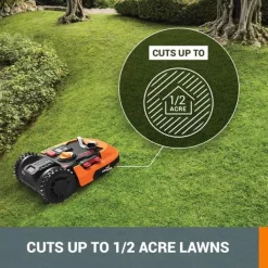 Lawn Mowers Worx Power Share 20-Volt 9 In. Robotic Landroid Mower, Brushless Wheel Motors, Wifi Plus Phone App With GPS Module Included 7 Lawn Mowers Worx Power Share 20-Volt 9 In. Robotic Landroid Mower, Brushless Wheel Motors, Wifi Plus Phone App With GPS Module Included -cuisinart shop worx robotic lawn mowers wr153 c3 1000